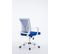 Fauteuil De Bureau Tracy Bleu/blanc