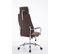 Fauteuil De Bureau Rako Tissu Marron