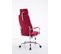 Fauteuil De Bureau Rako Tissu Rouge