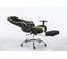 Fauteuil De Bureau Racing Limit Tissu Avec Ou Sans Repose-pieds Noir / Vert/avec Repose-pieds