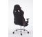 Fauteuil De Bureau Racing Limit Tissu Avec Ou Sans Repose-pieds Noir / Rouge/avec Repose-pieds