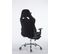 Fauteuil De Bureau Racing Limit Tissu Avec Ou Sans Repose-pieds Noir / Blanc/avec Repose-pieds