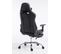 Fauteuil De Bureau Limit Similicuir Avec Repose-pieds Téléscopique Noir / Gris