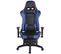 Fauteuil De Bureau Turbo Xl En Similicuir Noir / Bleu/similicuir