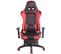 Fauteuil De Bureau Turbo Xl En Similicuir Noir / Rouge/similicuir