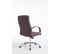 Fauteuil De Bureau Mikos Tissu Marron