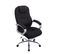 Fauteuil De Bureau Xl Apoll Tissu Noir