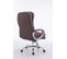 Fauteuil De Bureau Xxl Vancouver Tissu Marron