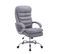 Fauteuil De Bureau Xxl Vancouver Tissu Gris