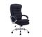 Fauteuil De Bureau Xxl Vancouver Tissu Noir