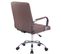 Fauteuil De Bureau Deli Pro Tissu Marron