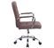 Fauteuil De Bureau Deli Pro Tissu Marron