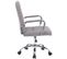 Fauteuil De Bureau Deli Pro Tissu Gris