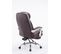 Fauteuil De Bureau Xl Troy Similicuir Marron