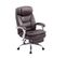 Fauteuil De Bureau Xl Troy Similicuir Marron