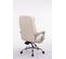 Fauteuil De Bureau Xl Troy Similicuir Crème