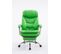 Fauteuil De Bureau Xl Troy Similicuir Vert