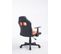 Fauteuil De Bureau Fun Pour Enfants Noir / Orange