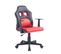 Fauteuil De Bureau Fun Pour Enfants Noir / Rouge