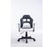 Fauteuil De Bureau Fun Pour Enfants Noir / Blanc