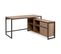 Bureau D'angle Modulable 1 Tiroir, 1 Porte Effet Bois - L139 X H75 Cm