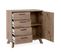 Buffet 4 Tiroirs 1 Porte Effet Bois - L85 X H85 Cm