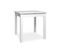 Table avec allonge 80/120 DORA Blanc