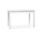 Table avec allonge 120/160 cm DORA Blanc