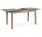 Table avec allonge 140/180 DORA Imitation chêne/ gris
