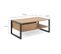 Table Basse En Bois Gris Naturel