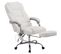 Fauteuil De Bureau Pacific En Similicuir Avec Une Fonction Massage Blanc