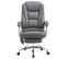 Fauteuil De Bureau Pacific En Similicuir Avec Une Fonction Massage Gris