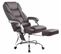 Fauteuil De Bureau Pacific En Similicuir Avec Une Fonction Massage Marron