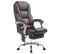 Fauteuil De Bureau Pacific En Similicuir Avec Une Fonction Massage Marron