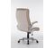 Fauteuil De Bureau Big Villach Similicuir Crème