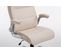 Fauteuil De Bureau Big Villach Similicuir Crème