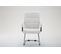 Chaise Oscillante Sievert En Similicuir Blanc