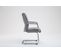 Chaise Oscillante Sievert Tissu Gris Clair