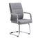 Chaise Oscillante Sievert Tissu Gris Clair