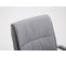 Chaise Oscillante Sievert Tissu Gris Clair