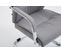 Chaise Oscillante Sievert Tissu Gris Clair