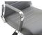 Fauteuil De Bureau Kolumbus Similicuir Gris