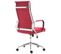 Fauteuil De Bureau Kolumbus Tissu Rouge