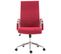 Fauteuil De Bureau Kolumbus Tissu Rouge