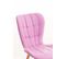 Chaise De Salle À Manger Elda En Similicuir Rose