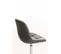 Chaise Lounge Emil En Similicuir Gris