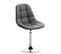 Chaise Lounge Emil En Similicuir Gris