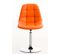 Chaise Lounge Emil En Similicuir Orange