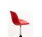 Chaise Lounge Emil En Similicuir Rouge