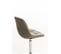 Chaise Lounge Emil En Similicuir Taupe